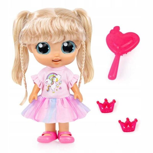 Bayer Doll City Girl con Grandi Occhi e Capelli Biondi 31 cm