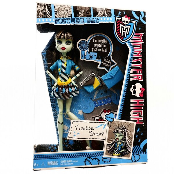 Laluna Monster High Frankie Stein 30 cm mit Zubehör – Mattel 2012