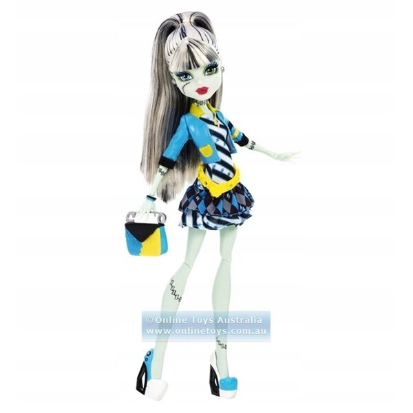 Laluna Monster High Frankie Stein 30 cm mit Zubehör – Mattel 2012