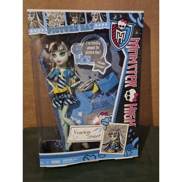 Laluna Monster High Frankie Stein 30 cm mit Zubehör – Mattel 2012
