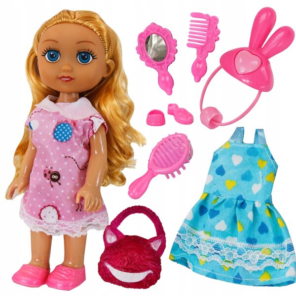 Minidolls Modnisia: elegante Puppe mit Zubehör und beweglichen Teilen für Kinder