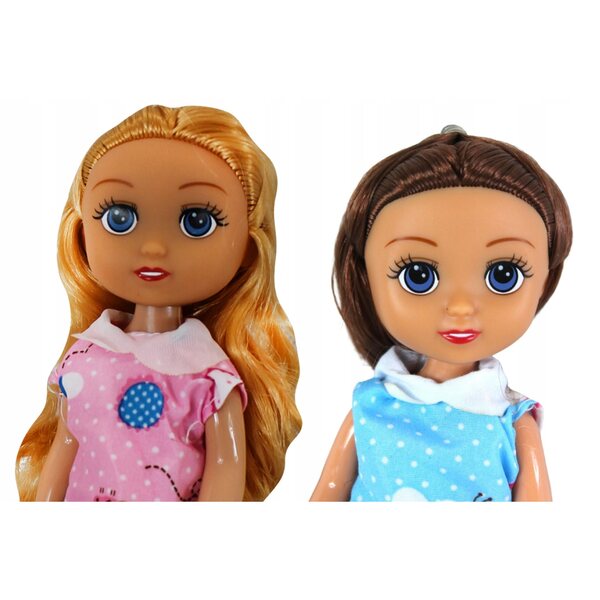 Minidolls Modnisia: elegante Puppe mit Zubehör und beweglichen Teilen für Kinder