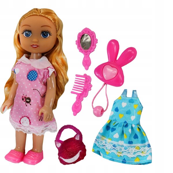 Minidolls Modnisia: elegante Puppe mit Zubehör und beweglichen Teilen für Kinder