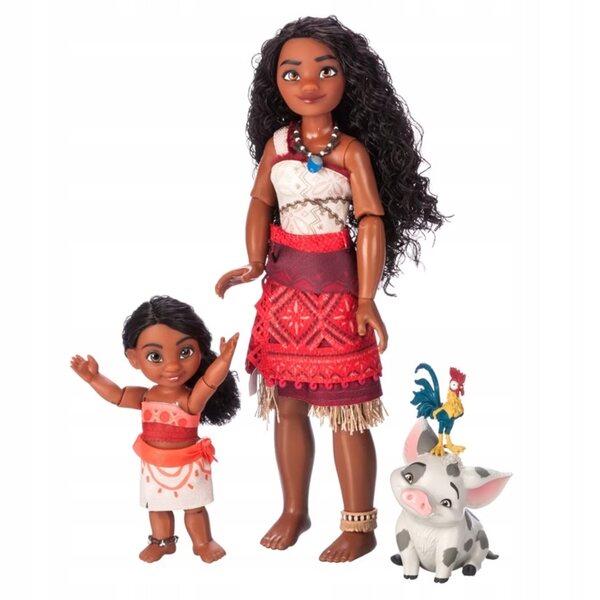 Disney Vaiana 2 Puppe mit Simea, Hei Hei und Pua Zubehör 28 cm Top Qualität