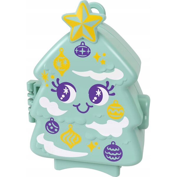 Polly Pocket Christmas Set - Un giocattolo per bambini dai 4 anni con una mini bambola