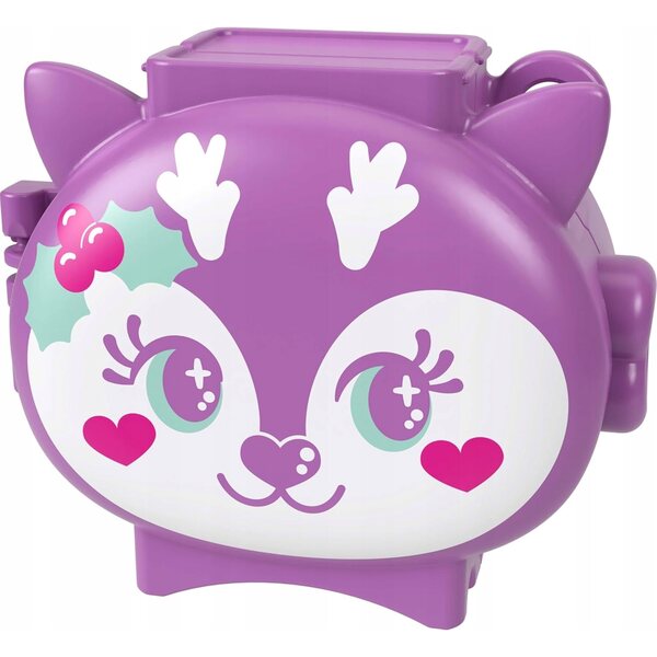 Polly Pocket Christmas Set - Un giocattolo per bambini dai 4 anni con una mini bambola