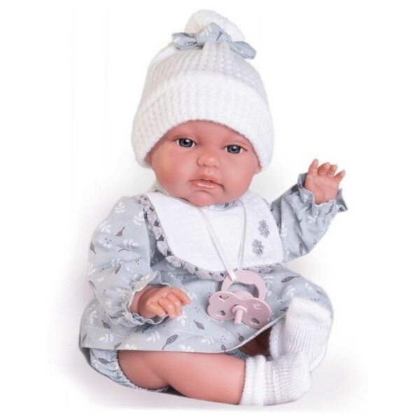 Laletta Baby Toneta 34 cm mit Kleidung aus sicherem und CE-zertifiziertem Stoff