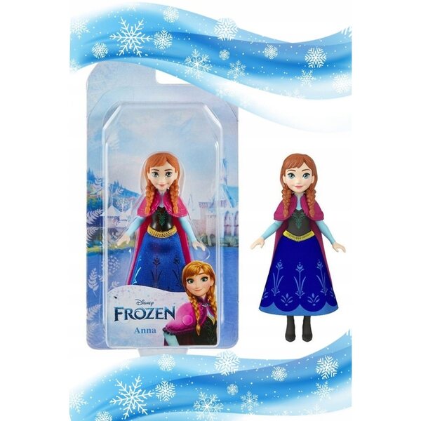 Mattel Disney Frozen Kleine Anna-Puppe – 9 cm, perfekt für Kinder ab 3 Jahren