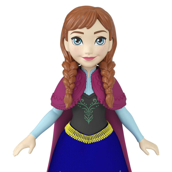 Mattel Disney Frozen kleine Anna-pop - 9 cm, perfect voor kinderen vanaf 3 jaar