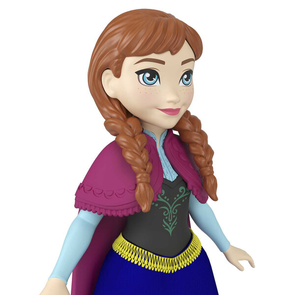 Mattel Disney Frozen kleine Anna-pop - 9 cm, perfect voor kinderen vanaf 3 jaar