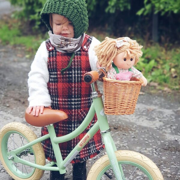 Bambola di pezza Eliza 33 cm - Morbida e Sicura per Bambini da 0+