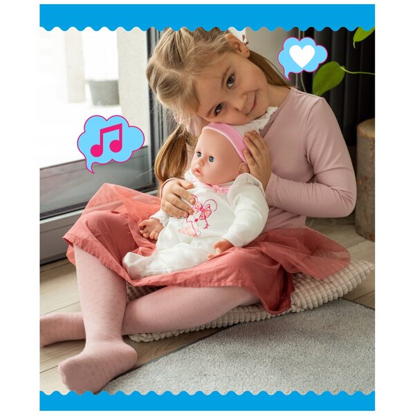 Baby Doll Interattiva che Parla e Canta in Italiano per Bambini da 2 Anni