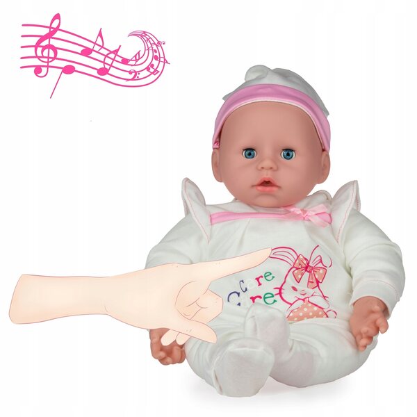Baby Doll Interattiva che Parla e Canta in Italiano per Bambini da 2 Anni