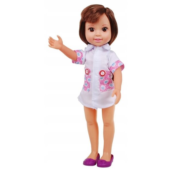 Grande bambola infermiera con accessori e stetoscopio, 31 cm, ideale regalo per bambini