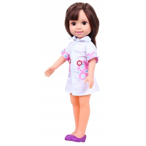 Grande bambola infermiera con accessori e stetoscopio, 31 cm, ideale regalo per bambini