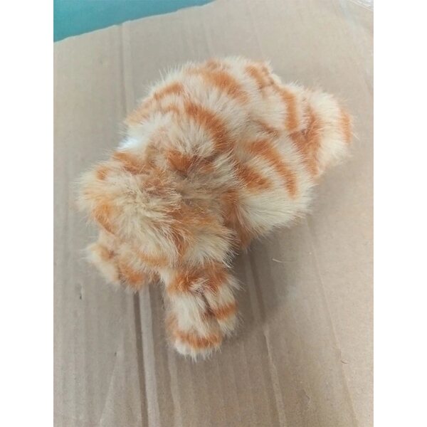 Abbigliamento per bambole Cute Cat 17 cm in tessuto peloso CE per bambini 14+