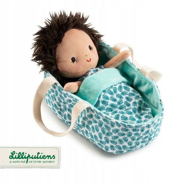 Lilliputiens Baby Doll con vestiti e accessori per gioco e coccole 22,5 cm