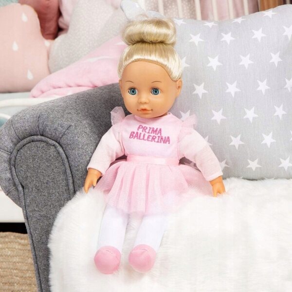 Bayer Doll Anna Prima Ballerina 33 cm con suoni e occhi che si chiudono