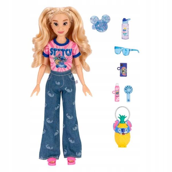 Stitch Disney Ily 4ever 28 cm große Puppe mit austauschbarem CE-Zubehör