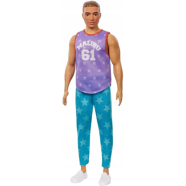 Mattel Barbie Fashionistas Ken poupée mannequin avec vêtements tendance