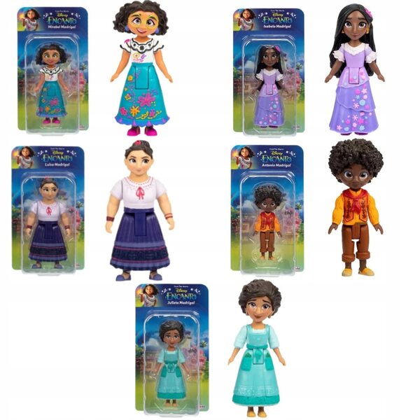 Disney Encanto Set Mini Lalle Luisa Isabela Mirabel Antonio Julieta Spielzeug