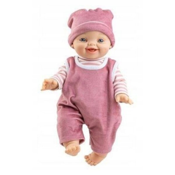 Bambola Bobas Paola Reina 34 cm Gordi Ragazzo Carlos in Vinile Profumato