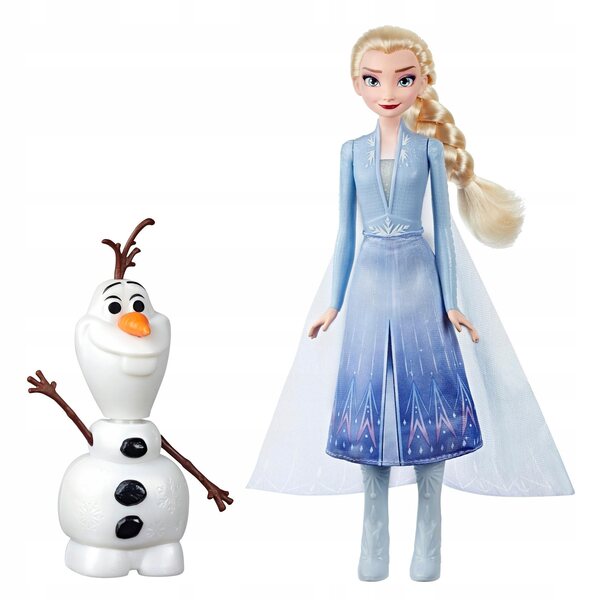 Elsa und Olaf sprechende Puppe 30 cm Frozen 2 Hasbro mit Licht- und Soundeffekten