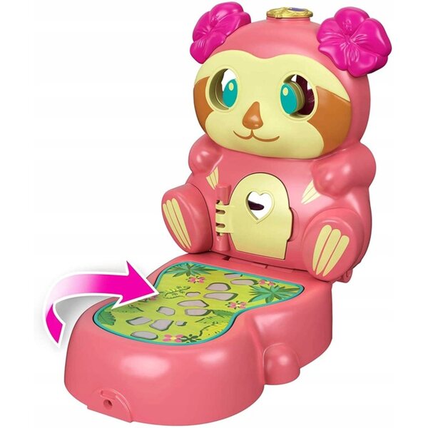 Polly Pocket Mattel 25,5 cm - Ensemble de poupée avec maison et mini aventures