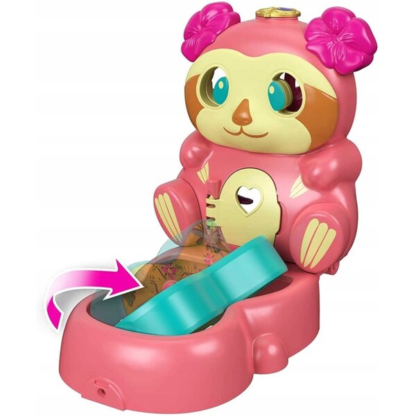 Polly Pocket Mattel 25,5 cm - Ensemble de poupée avec maison et mini aventures