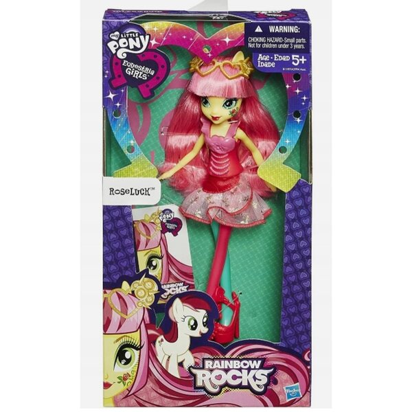 Roseluck Equestria Girls My Little Pony Hasbro 21 cm Rock-Style-Puppe