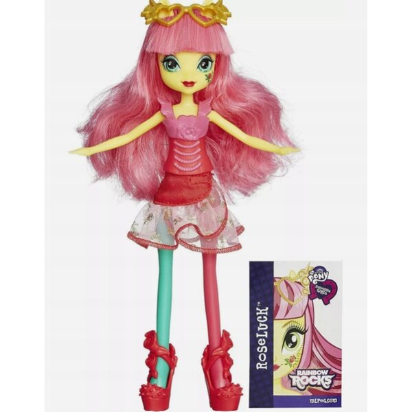 Roseluck Equestria Girls My Little Pony Hasbro 21 cm Rock-Style-Puppe