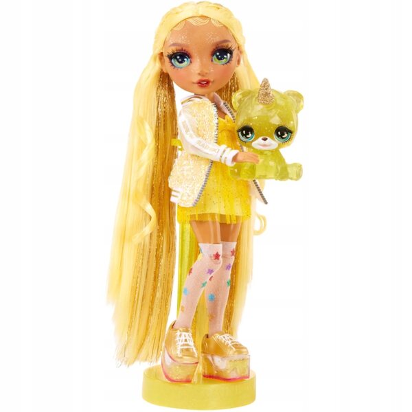 Rainbow High Sunny Madison con Slime Giallo e Accessori Fashion per Bambini
