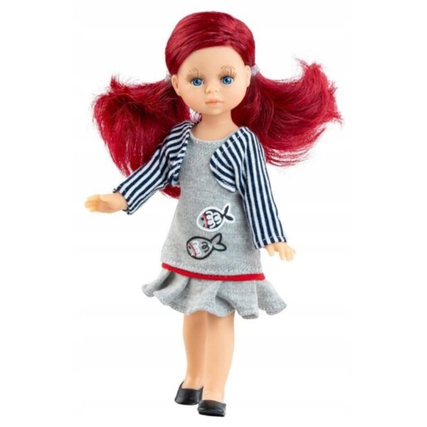 Mini španjolska lutka Paola Reina 21 cm Pili 02130 s odjećom i elegantnom kutijom