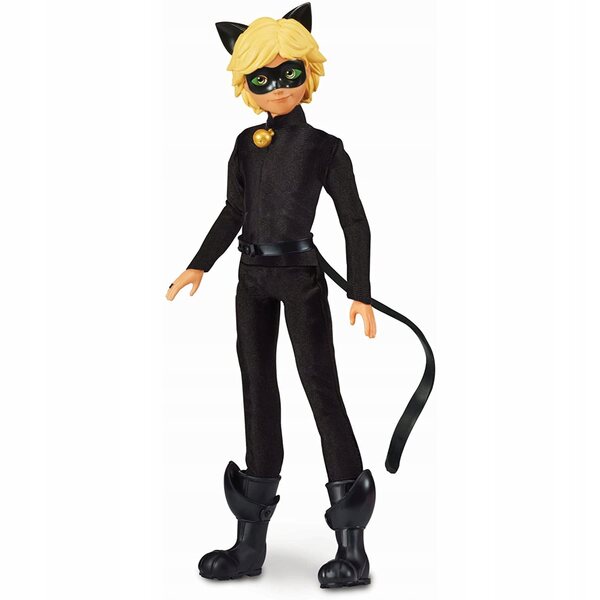 Miraculous Adrien con costume completo di Gatto Nero bambola 32 cm