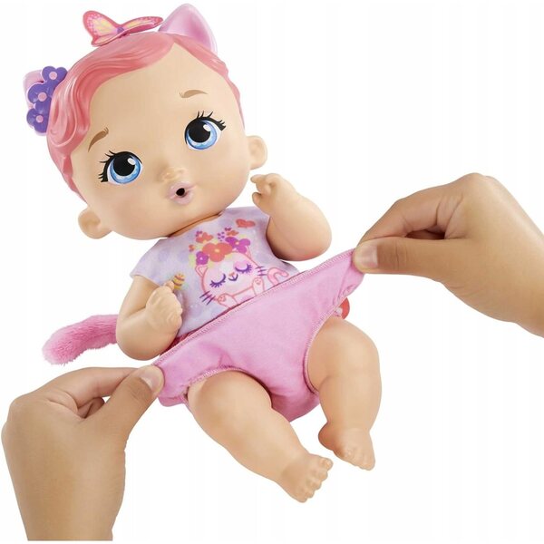 Bambola My Garden Baby Bobasek-Kotek con Accessori per Cura e Gioco 30 cm