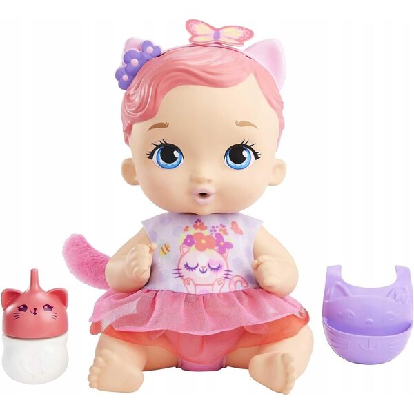 Bambola My Garden Baby Bobasek-Kotek con Accessori per Cura e Gioco 30 cm