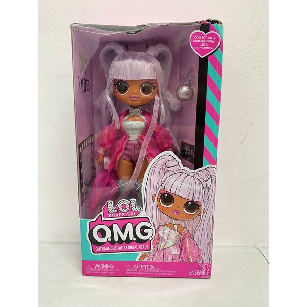 LOL Surprise Kitty K Bambola Moda OMG con Accessori - Gioco Originale per Bambini 3+