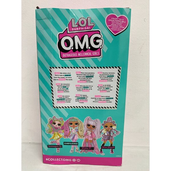 LOL Surprise Kitty K Bambola Moda OMG con Accessori - Gioco Originale per Bambini 3+