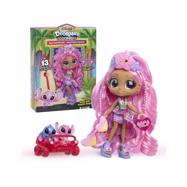 Disney Doorables Adoorbs Angel Doll Stitch mit exklusiven Accessoires und Figuren