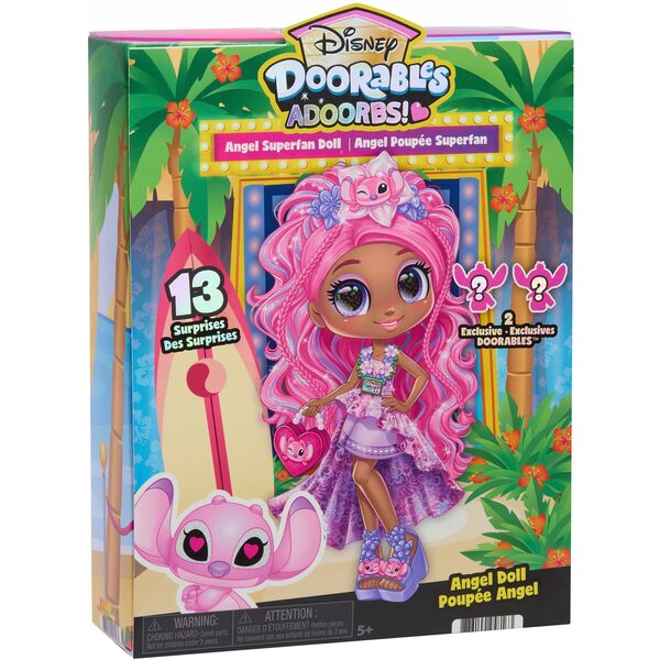 Disney Doorables Adoorbs Angel Doll Stitch mit exklusiven Accessoires und Figuren