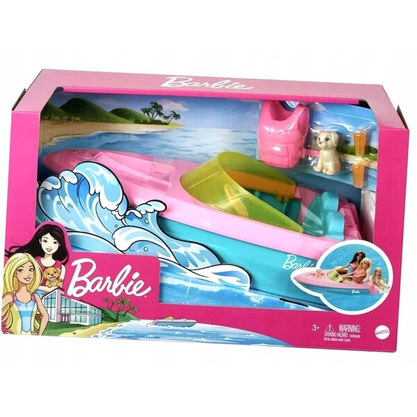 Barbie Motorowka Summer: Schwimmendes Boot für Kinder ab 3 Jahren
