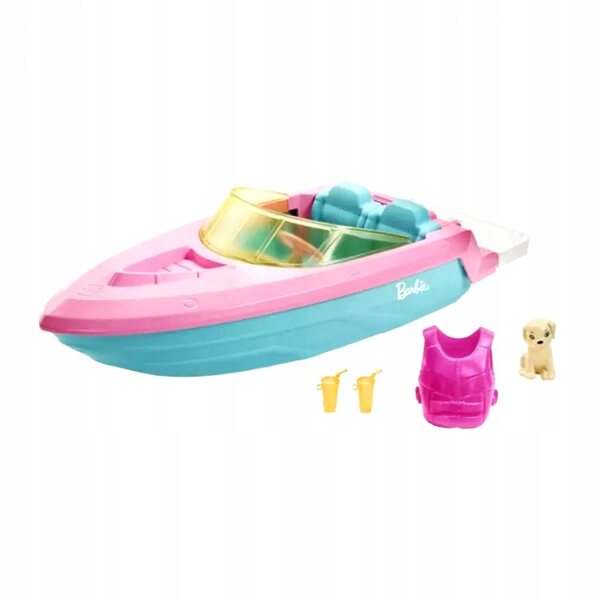 Barbie Motorowka Summer: Schwimmendes Boot für Kinder ab 3 Jahren