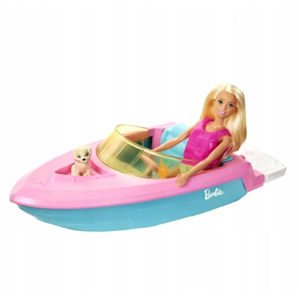Barbie Motorowka Summer: Schwimmendes Boot für Kinder ab 3 Jahren