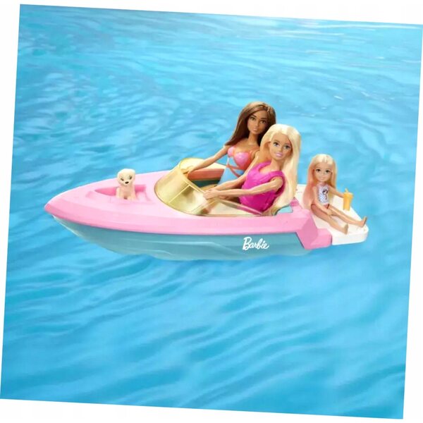 Barbie Motorowka Summer: Schwimmendes Boot für Kinder ab 3 Jahren