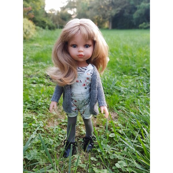 Paola Reina Carla bambola 32 cm in vinile con capelli e vestiti colorati