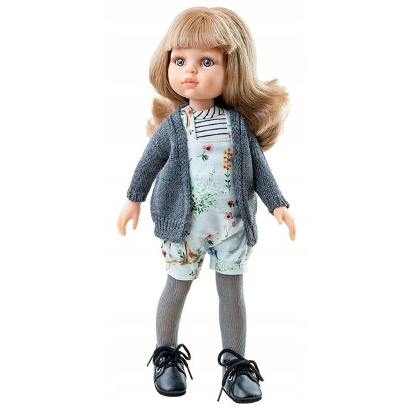 Paola Reina Carla bambola 32 cm in vinile con capelli e vestiti colorati