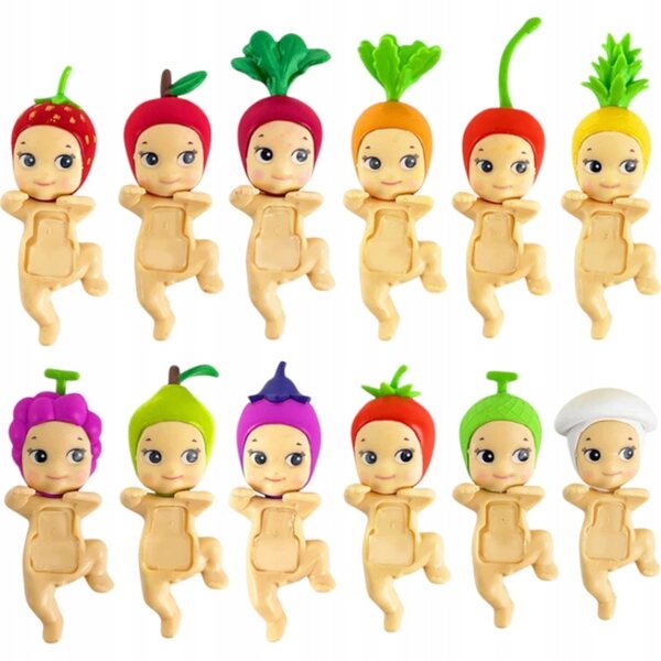 Figurina Sonny Angel Fruit Series - Da collezione, colorata, per il telefono