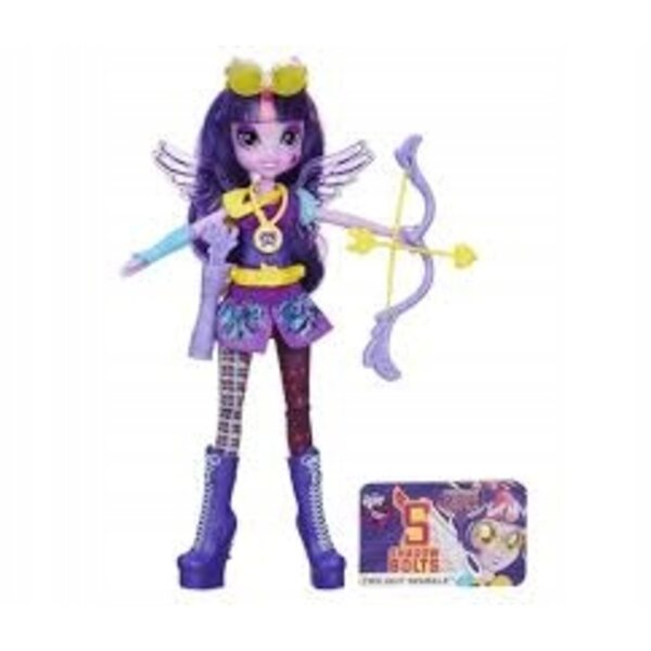 My Little Pony Equestria Girls Twilight Sparkle bambola sportiva 23 cm