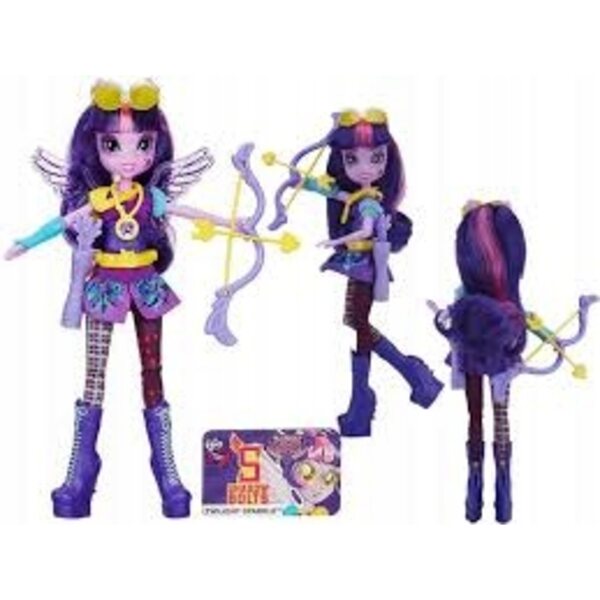 My Little Pony Equestria Girls Twilight Sparkle bambola sportiva 23 cm