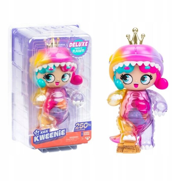XOX Kweenie Deluxe Queen of Rawr Doll - Bambola 30 cm per Bambini 7+